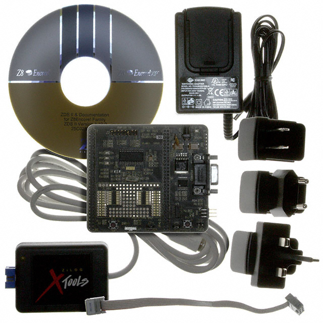 Z8F08A28100KITG Zilog  Cartes d'évaluation - Embarquées - MCU DSP